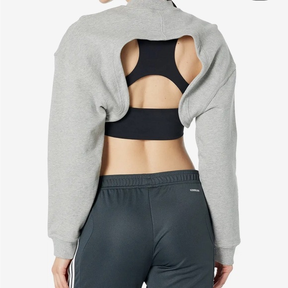 Stella McCartney Cropped Sweatshirt size Small - Picture 2 of 6